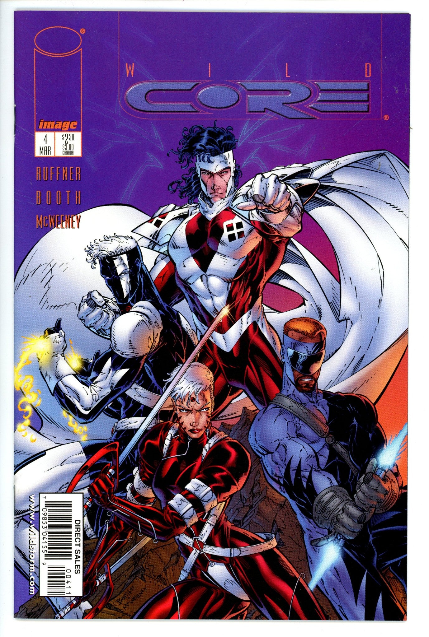 Wild Core 4-Image-CaptCan Comics Inc