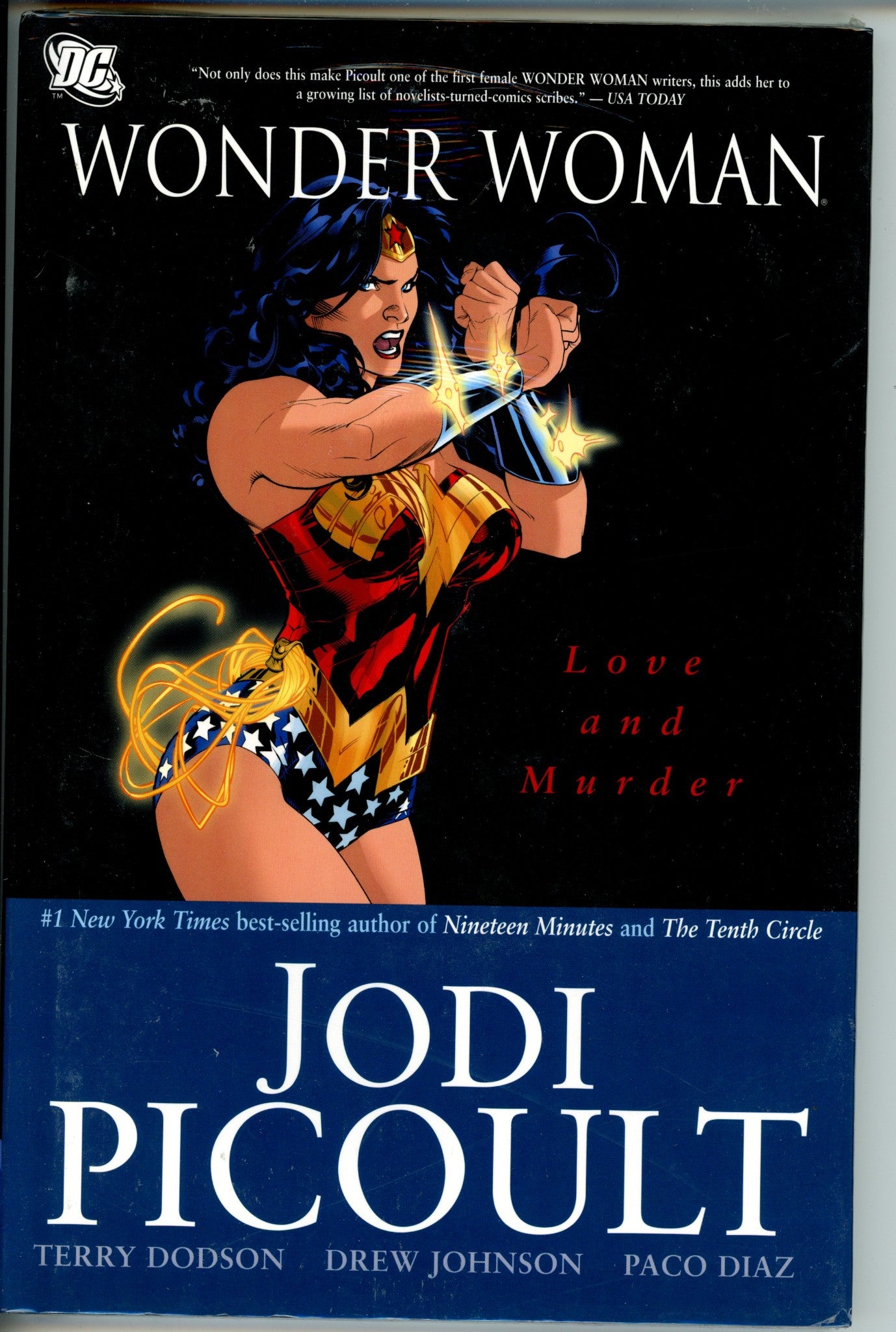 Wonder Woman Love and Murder HC Sealed