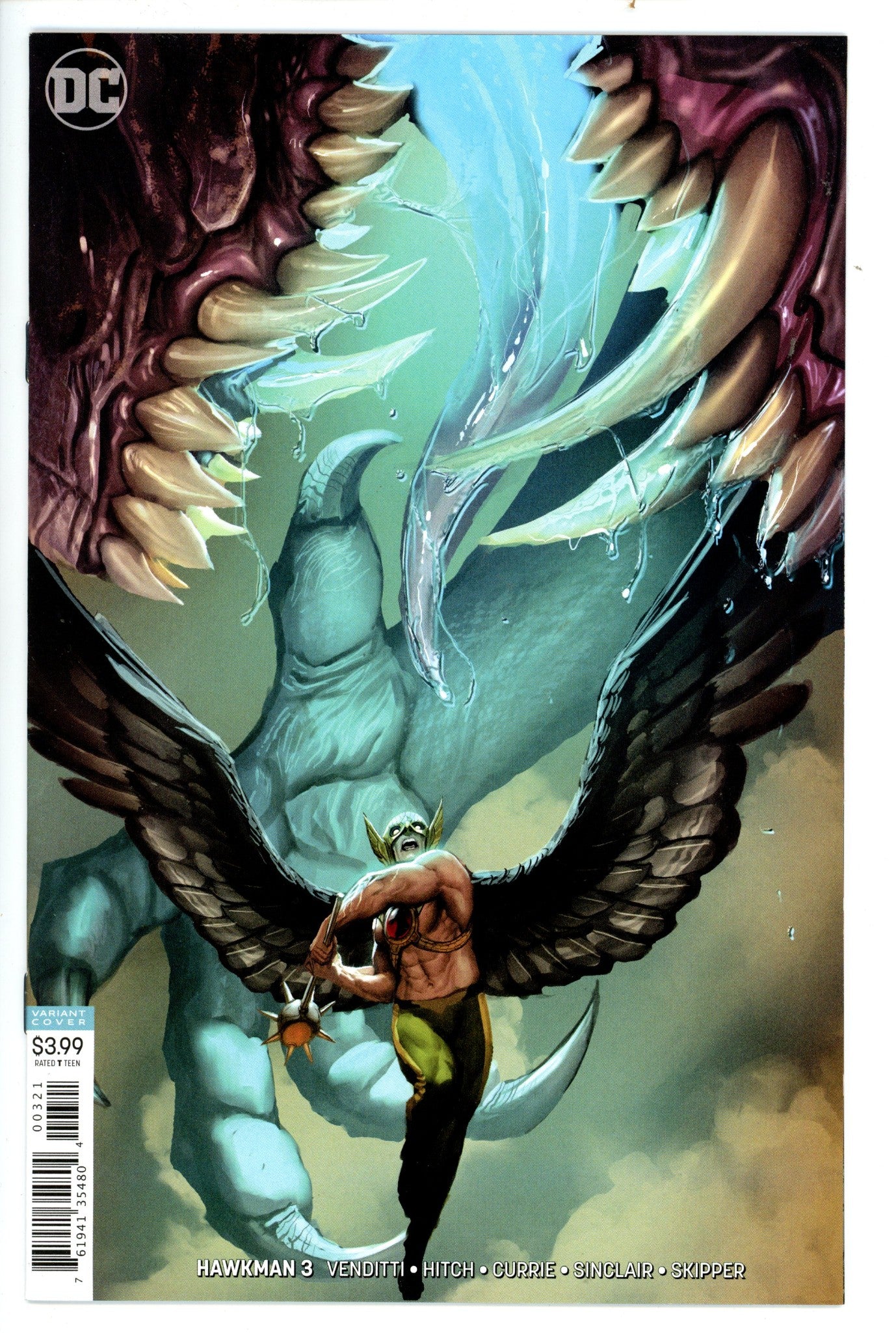 Hawkman Vol 5 3 Variant-DC-CaptCan Comics Inc