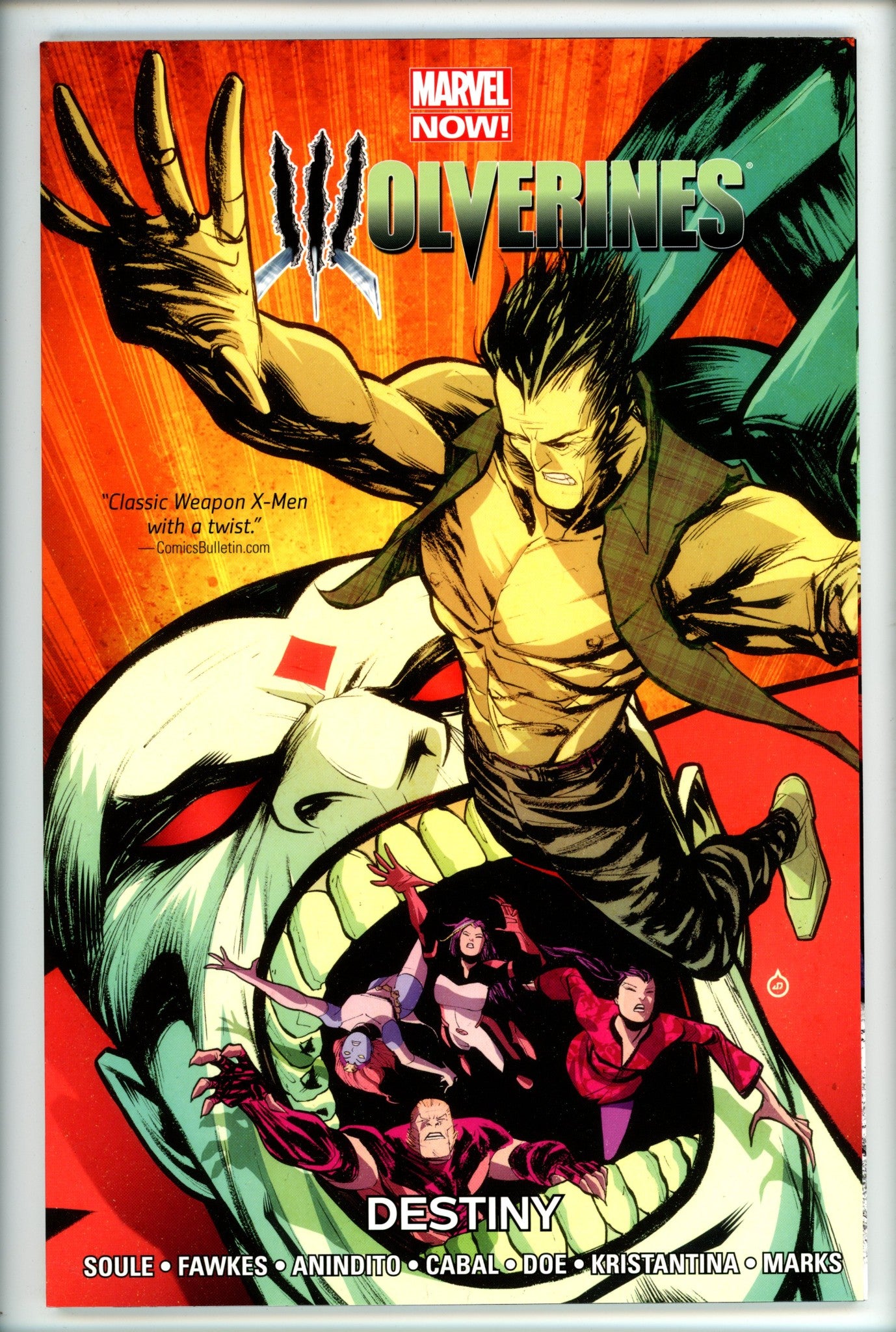 Wolverines Vol 4 Destiny TP