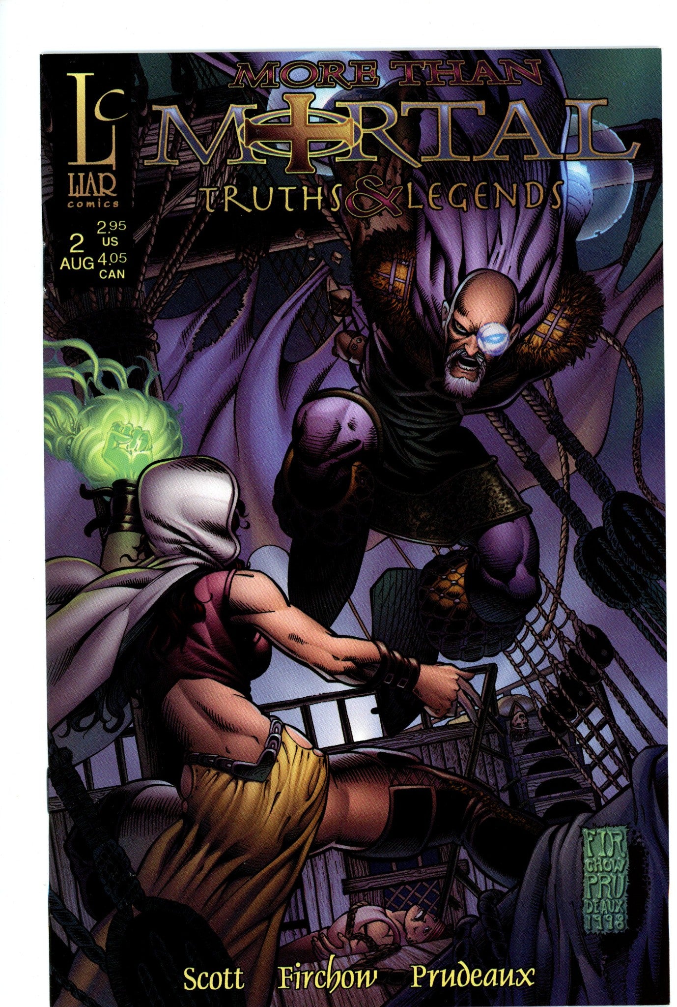 Mortal Truths & Legends 2-Liar-CaptCan Comics Inc