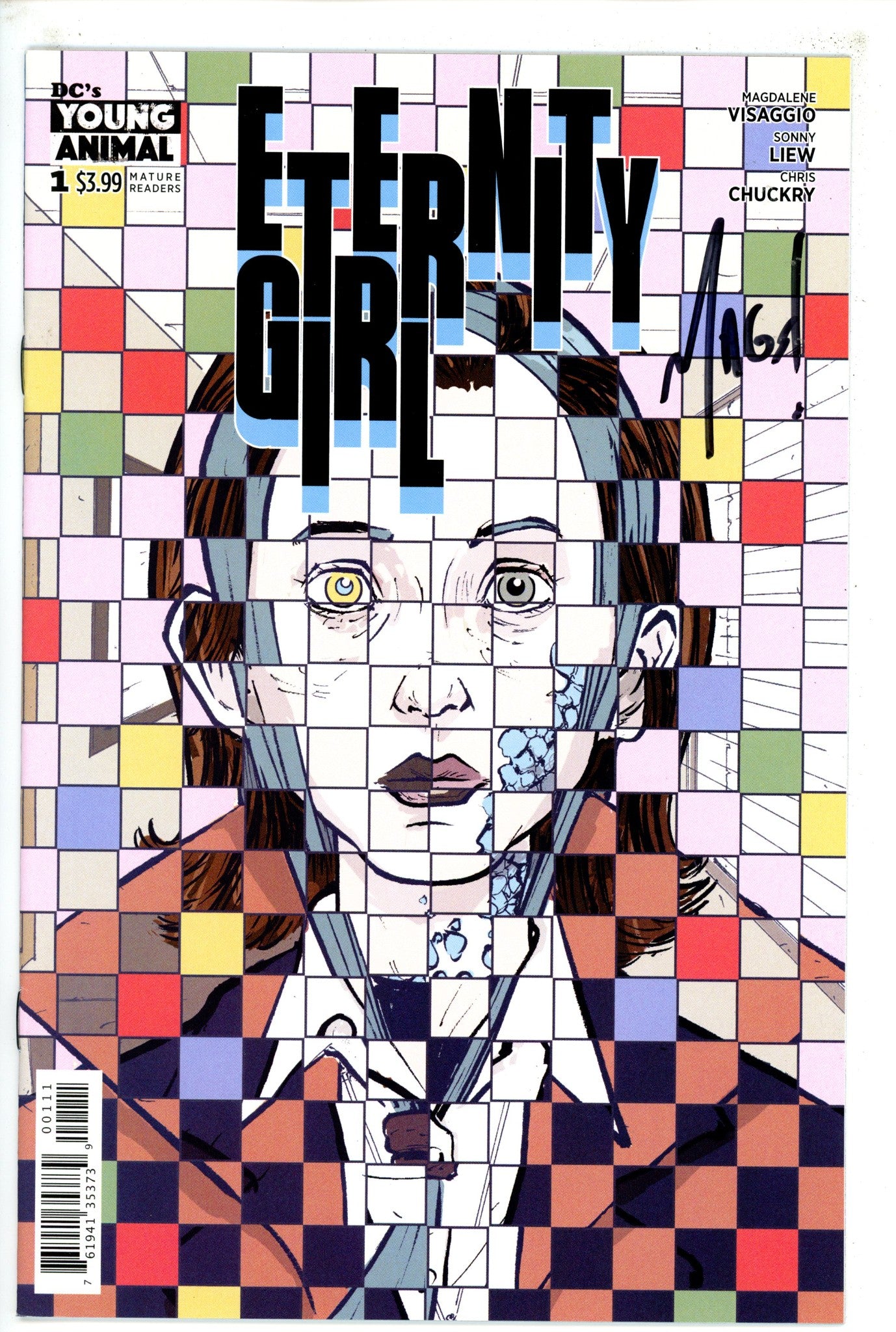 Eternity Girl 1 Signed Visaggio