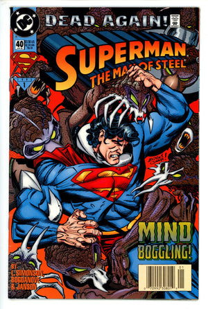 Superman: The Man of Steel 40 Newsstand