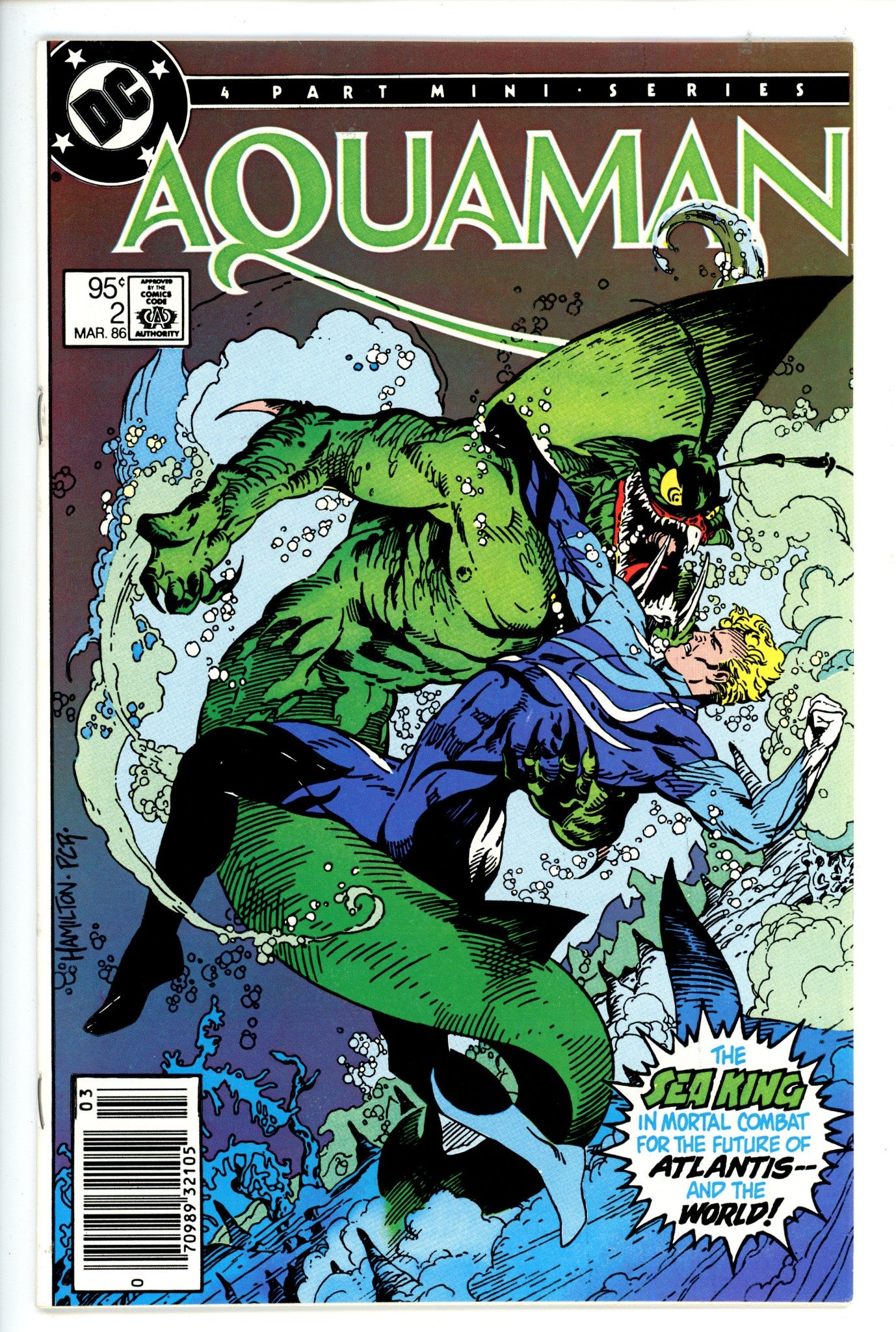 Aquaman Vol 2 2 Canadian NM-