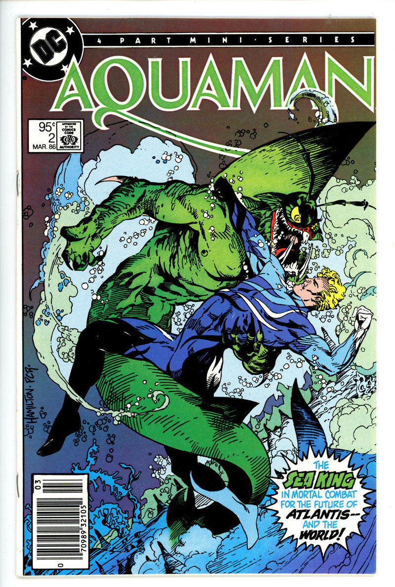 Aquaman Vol 2 2 Canadian NM-