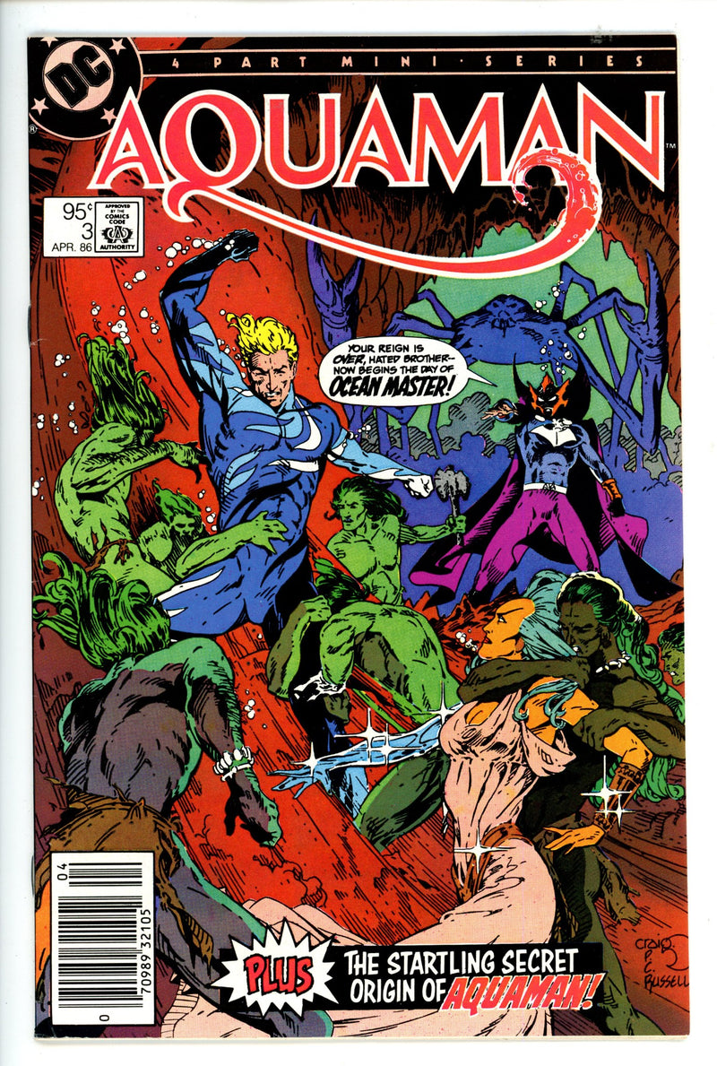 Aquaman Vol 2 3 Canadian VF/NM