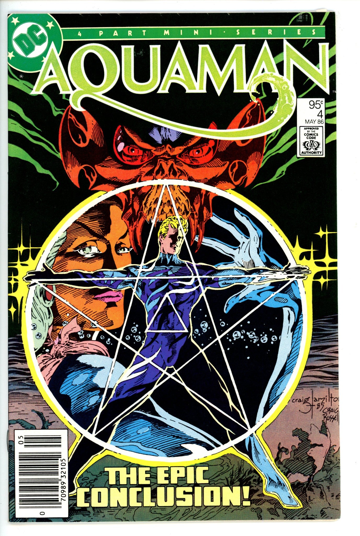 Aquaman Vol 2 4 Canadian VF+