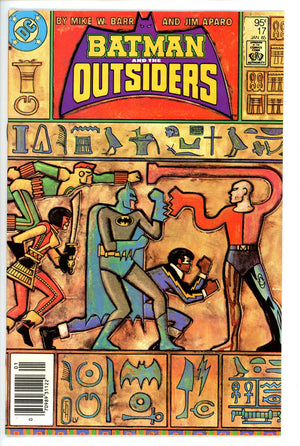Batman and the Outsiders Vol 1 17 Canadian VF+