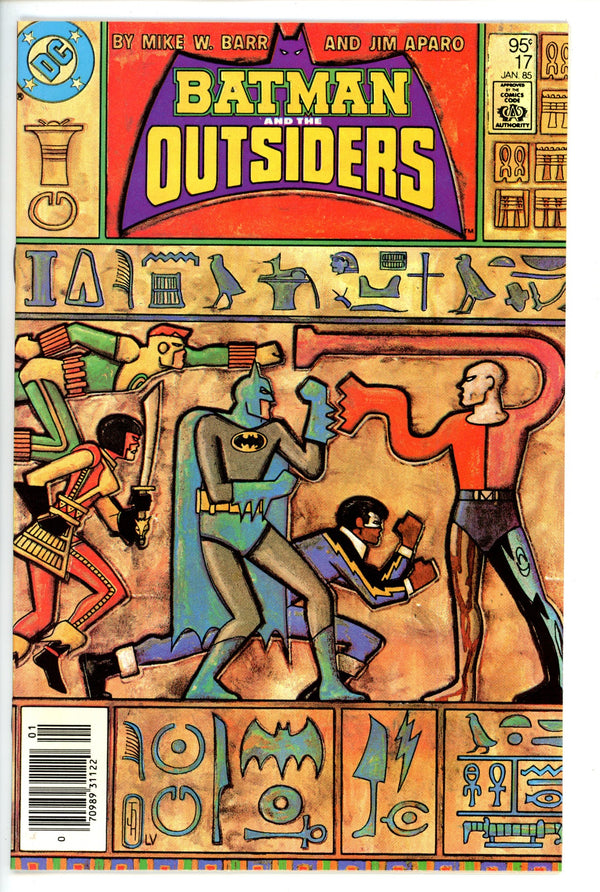 Batman and the Outsiders Vol 1 17 Canadian VF+