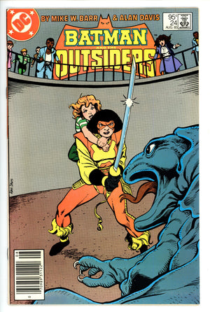 Batman and the Outsiders Vol 1 24 Canadian NM-