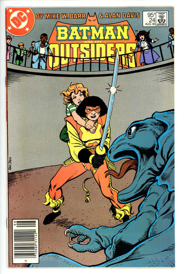 Batman and the Outsiders Vol 1 24 Canadian NM-