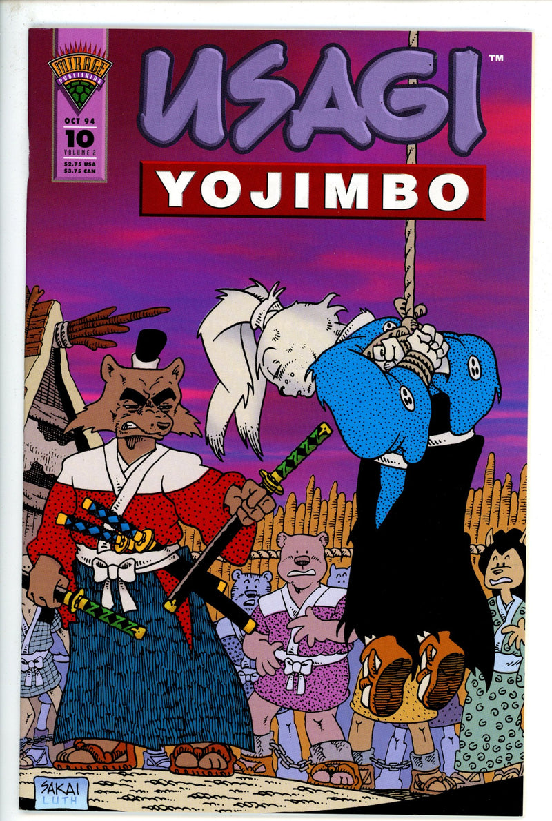Usagi Yojimbo Vol 2 10 NM-Mirage-CaptCan Comics Inc