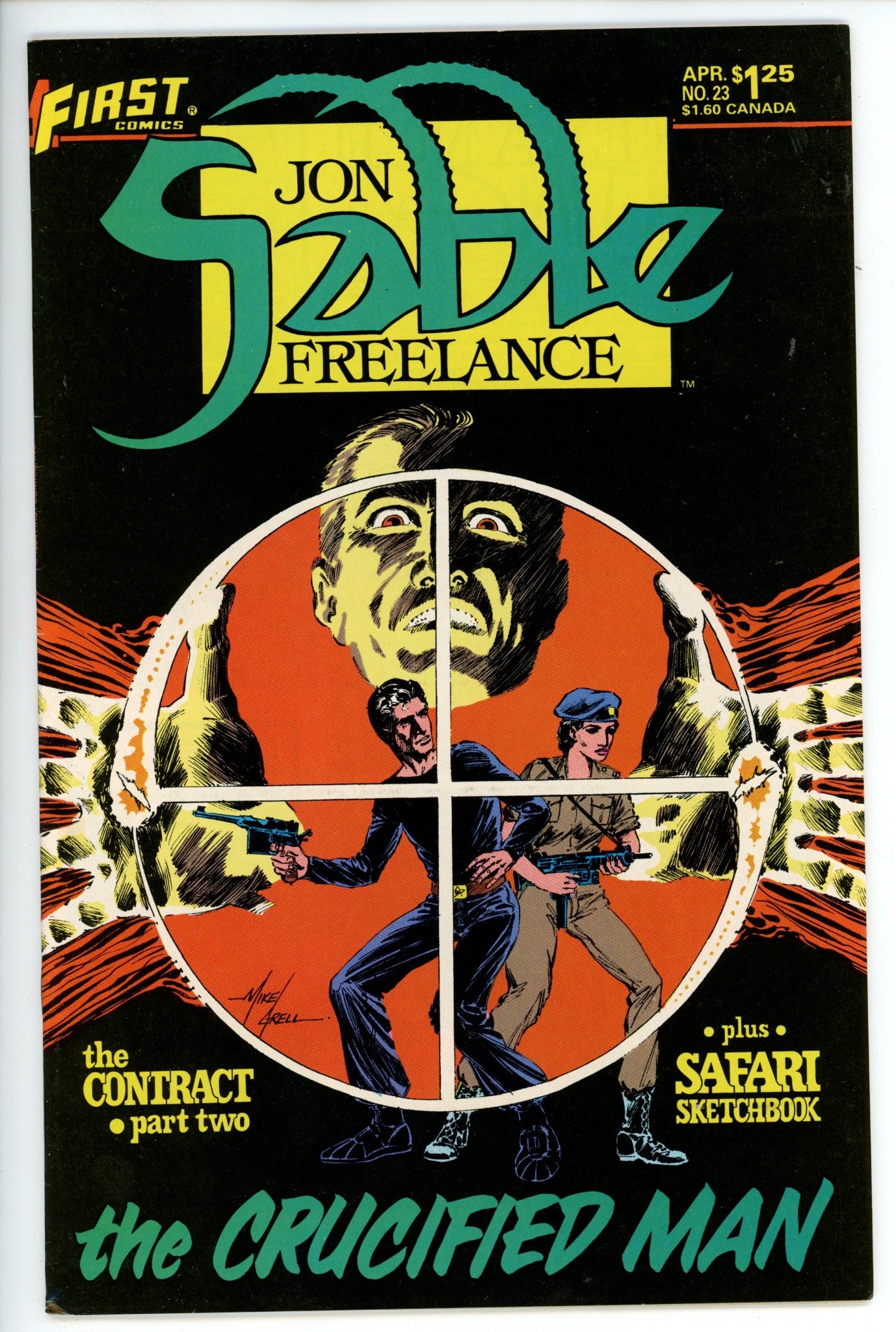Jon Sable Freelance 23-First Comics-CaptCan Comics Inc