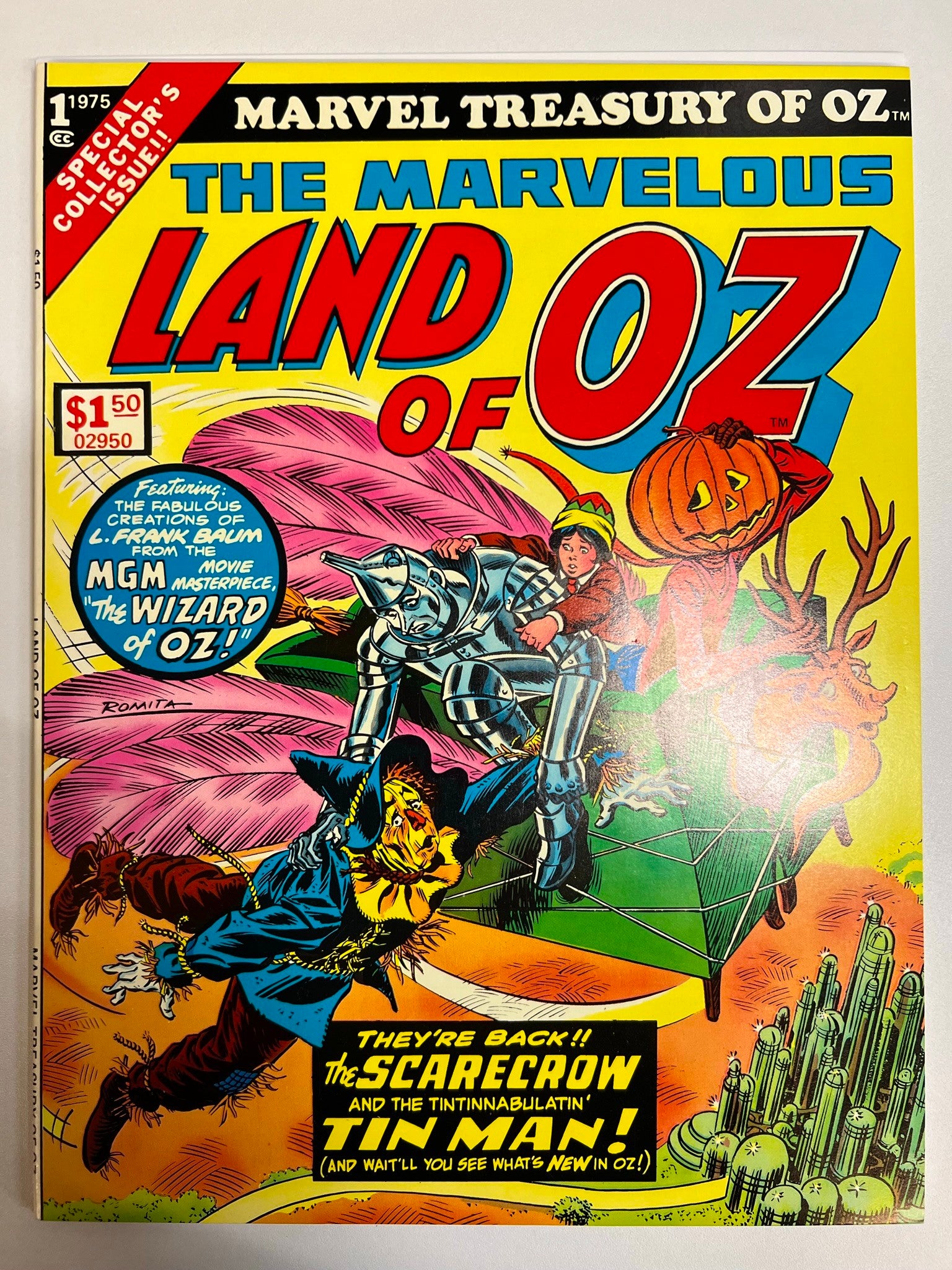 The Marvelous Land of Oz 1 NM- (1975)