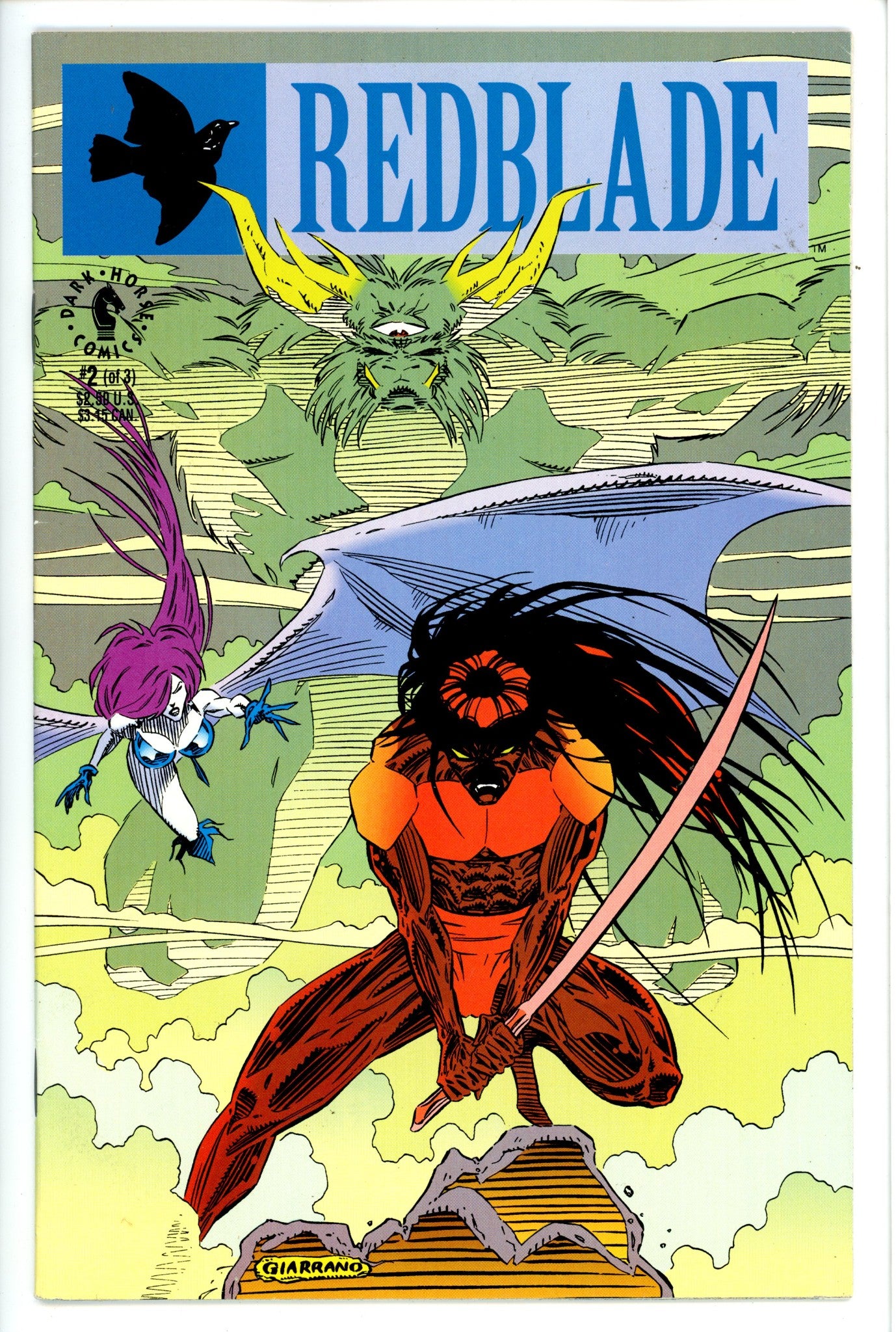 Redblade 2-Dark Horse-CaptCan Comics Inc