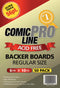 Comic Pro Line Regular 6 7/8" Board 56pt x50