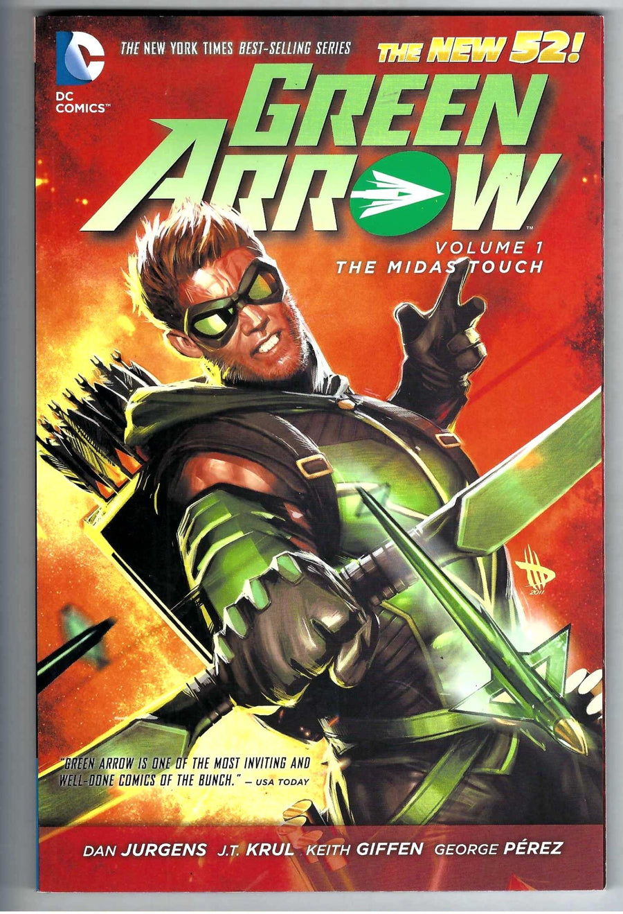 Green Arrow Vol 1 Midas Touch