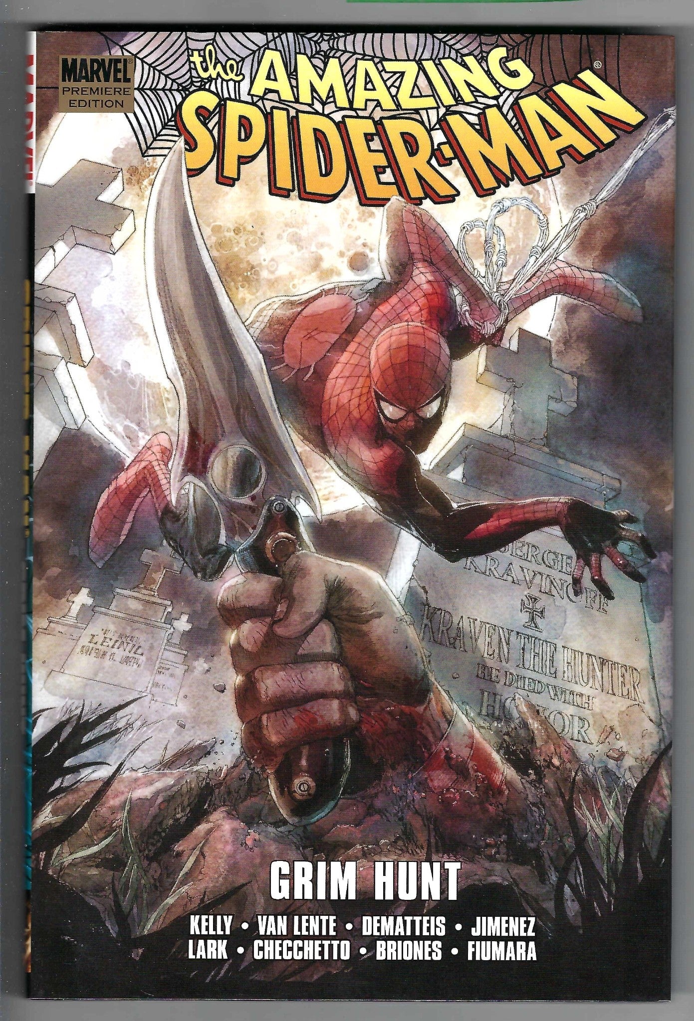 Amazing Spider-Man  Grim Hunt Premiere Edition