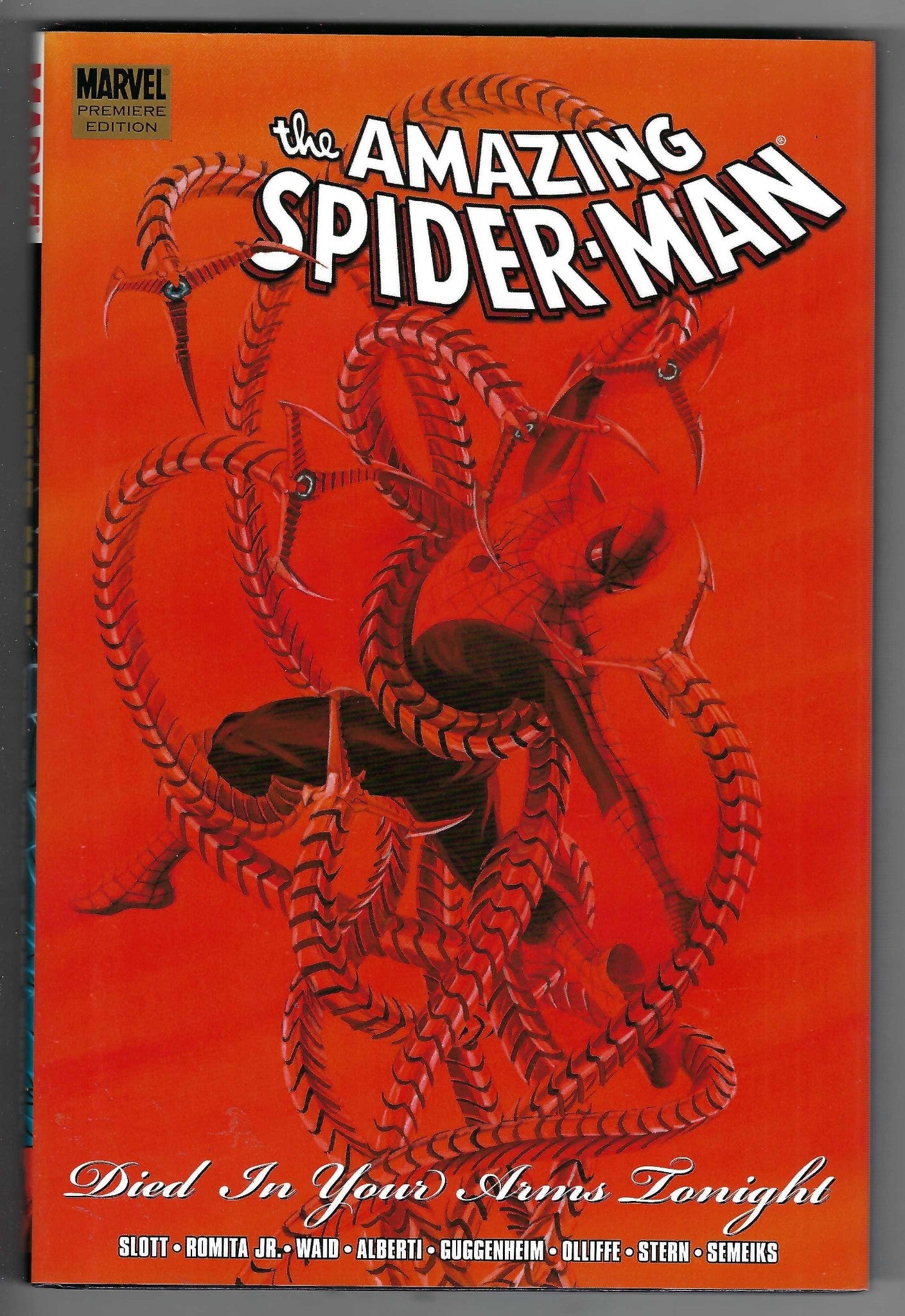 Amazing Spider-Man  Died in Your Arms Tonight Premiere Edition
